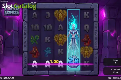 Οθόνη3. Tomb Lords Κουλοχέρης