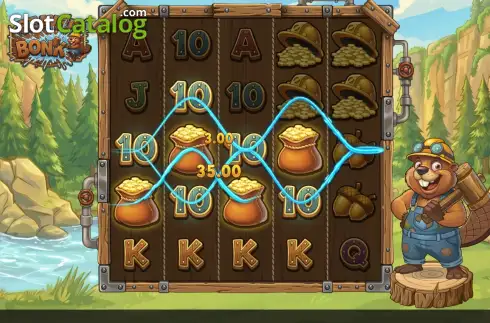 Οθόνη3. Beaver Bonk Κουλοχέρης