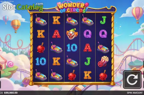 Οθόνη2. Wonder of Circus Κουλοχέρης