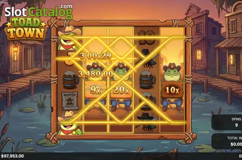 Οθόνη3. Toad Town Κουλοχέρης