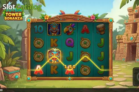 Οθόνη3. Totem Tower Bonanza Κουλοχέρης