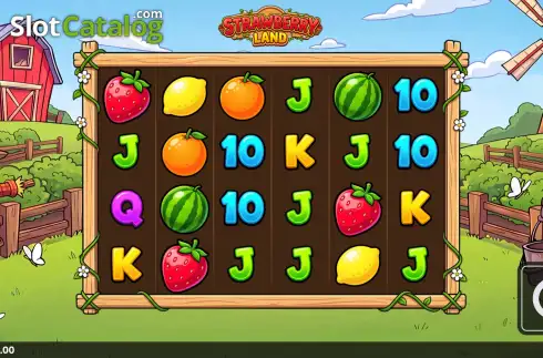 Οθόνη2. Strawberry Land Κουλοχέρης