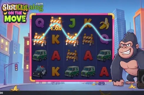 Οθόνη3. Gorilla on the Move Κουλοχέρης