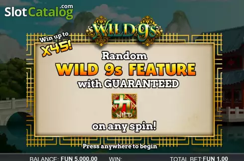 Οθόνη3. Wild 9s Κουλοχέρης