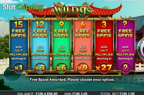 Οθόνη7. Wild 9s Κουλοχέρης
