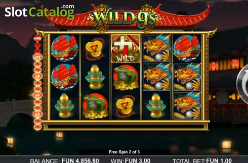 Οθόνη9. Wild 9s Κουλοχέρης