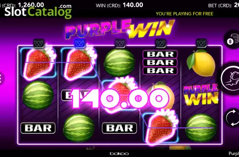 Οθόνη3. Purple Win Κουλοχέρης