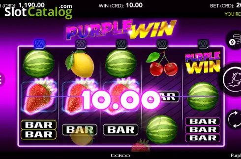 Οθόνη4. Purple Win Κουλοχέρης