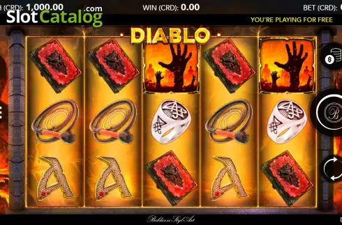 Οθόνη2. Diablo Κουλοχέρης 