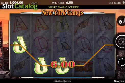 Οθόνη4. New York Gangs (Baldazzi Styl Art) Κουλοχέρης