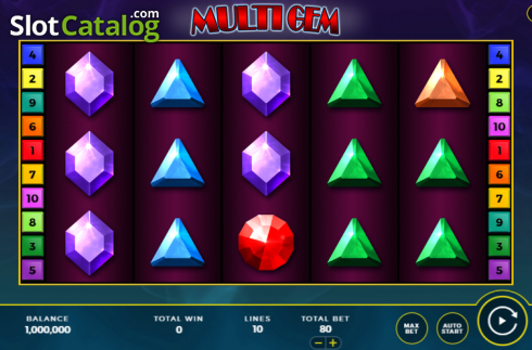 Οθόνη2. Multi Gem Κουλοχέρης