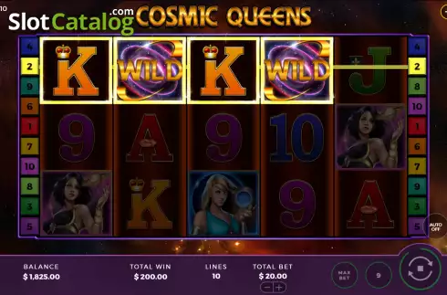 Οθόνη3. Cosmic Queens Κουλοχέρης