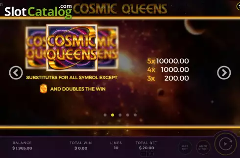 Οθόνη8. Cosmic Queens Κουλοχέρης