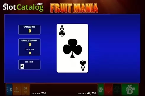Οθόνη 3. Fruit Mania (Bally Wulff) Κουλοχέρης