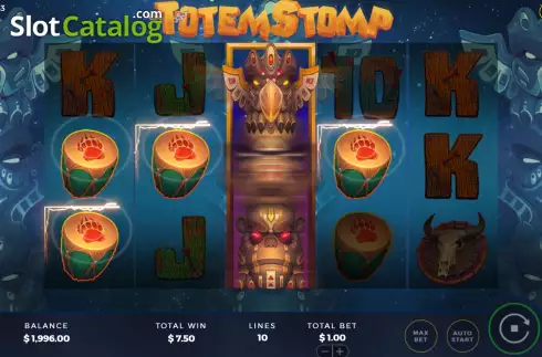 Οθόνη4. Totem Stomp Κουλοχέρης
