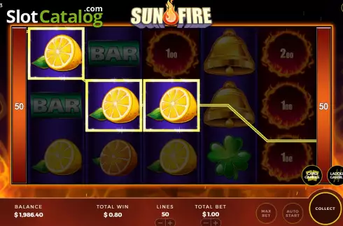 Οθόνη4. Sun Fire Κουλοχέρης