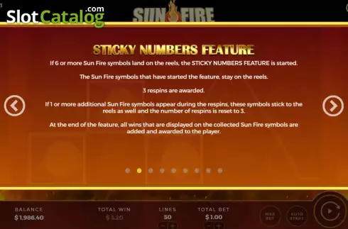 Οθόνη6. Sun Fire Κουλοχέρης