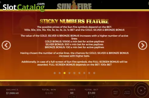 Οθόνη7. Sun Fire Κουλοχέρης
