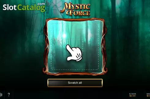 Οθόνη2. Mystic Force Scratch Κουλοχέρης