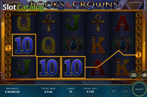 Οθόνη3. Books & Crowns Κουλοχέρης 