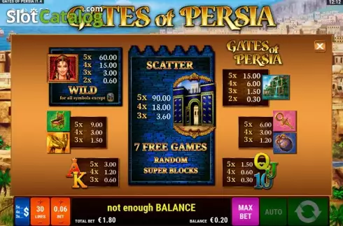 Οθόνη2. Gates of Persia Κουλοχέρης