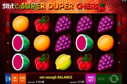 Οθόνη3. Super Duper Cherry Κουλοχέρης