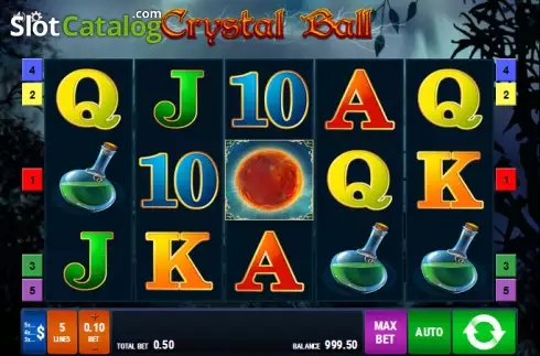 Οθόνη 1. Crystal Ball (Gamomat) Κουλοχέρης