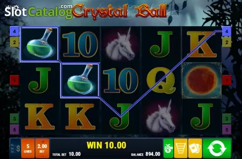 Οθόνη 2. Crystal Ball (Gamomat) Κουλοχέρης