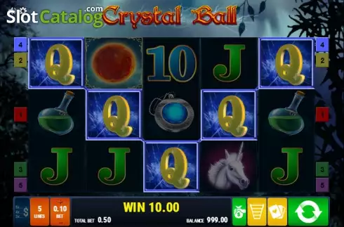 Οθόνη 3. Crystal Ball (Gamomat) Κουλοχέρης
