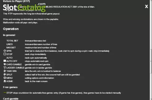 Πίνακας πληρωμών 4. Crystal Ball (Gamomat) Κουλοχέρης