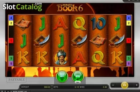 Οθόνη 1. Magic Book 6 Κουλοχέρης
