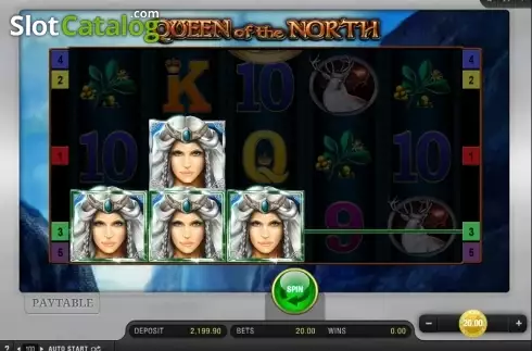Οθόνη 6. Queen Of The North Κουλοχέρης