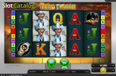 Οθόνη 1. Texas Tycoon Κουλοχέρης 