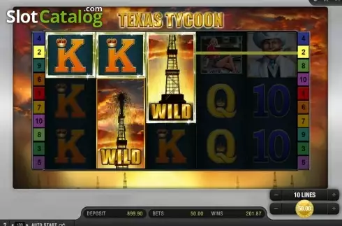 Οθόνη 2. Texas Tycoon Κουλοχέρης 