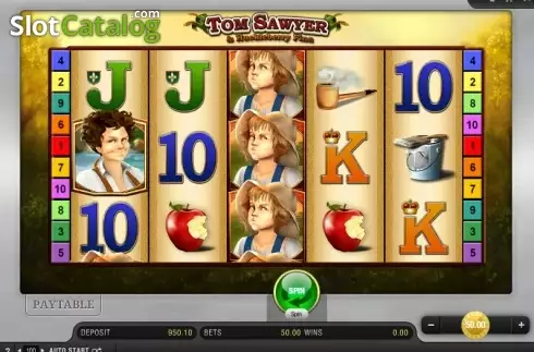 Οθόνη 1. Tom Sawyer Κουλοχέρης