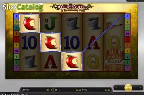 Οθόνη 2. Tom Sawyer Κουλοχέρης