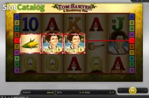 Οθόνη 3. Tom Sawyer Κουλοχέρης
