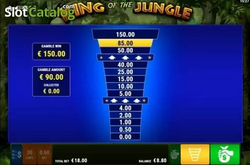 Οθόνη5. King of the Jungle (Gamomat) Κουλοχέρης