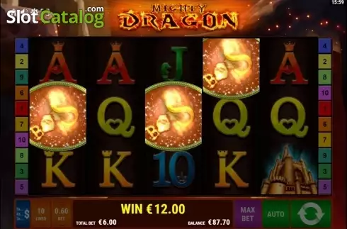 Οθόνη5. Mighty Dragon (Bally Wulff) Κουλοχέρης