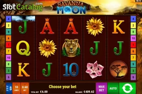 Οθόνη3. Savanna Moon Κουλοχέρης