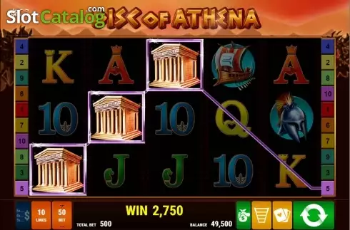 Win screen. Disc of Athena Κουλοχέρης