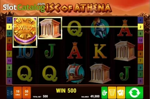 Άνοιγμα οθόνης αγώνα. Disc of Athena Κουλοχέρης