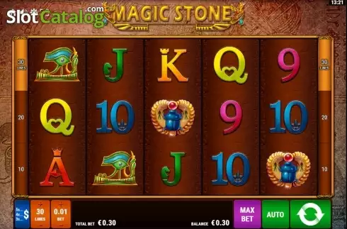 Οθόνη καρούλι. Magic Stone (Bally Wulff) Κουλοχέρης