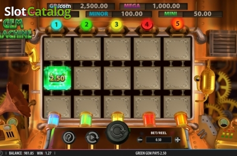 Οθόνη4. Gem Machine Κουλοχέρης