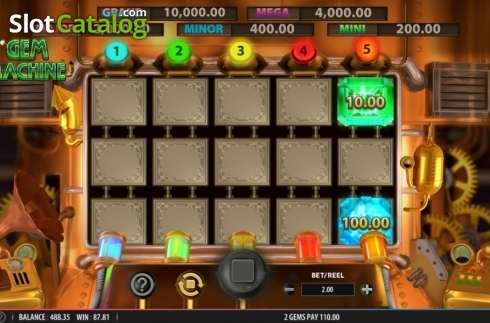 Οθόνη5. Gem Machine Κουλοχέρης