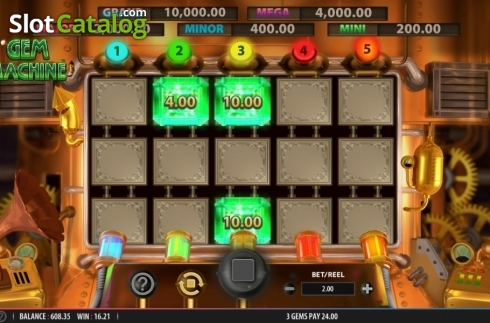 Οθόνη6. Gem Machine Κουλοχέρης