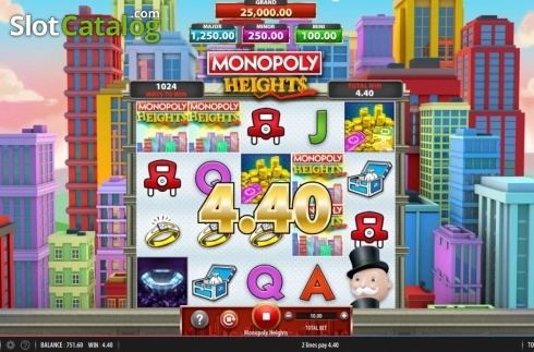 Οθόνη5. Monopoly Heights Κουλοχέρης