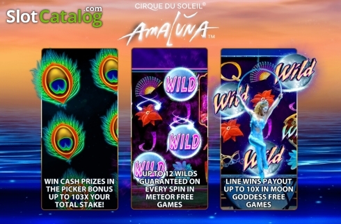 Οθόνη2. Cirque Du Soleil Amaluna Κουλοχέρης