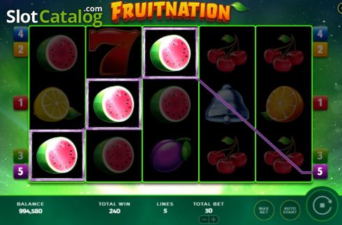 Οθόνη3. Fruitnation Κουλοχέρης