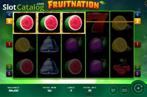 Οθόνη4. Fruitnation Κουλοχέρης